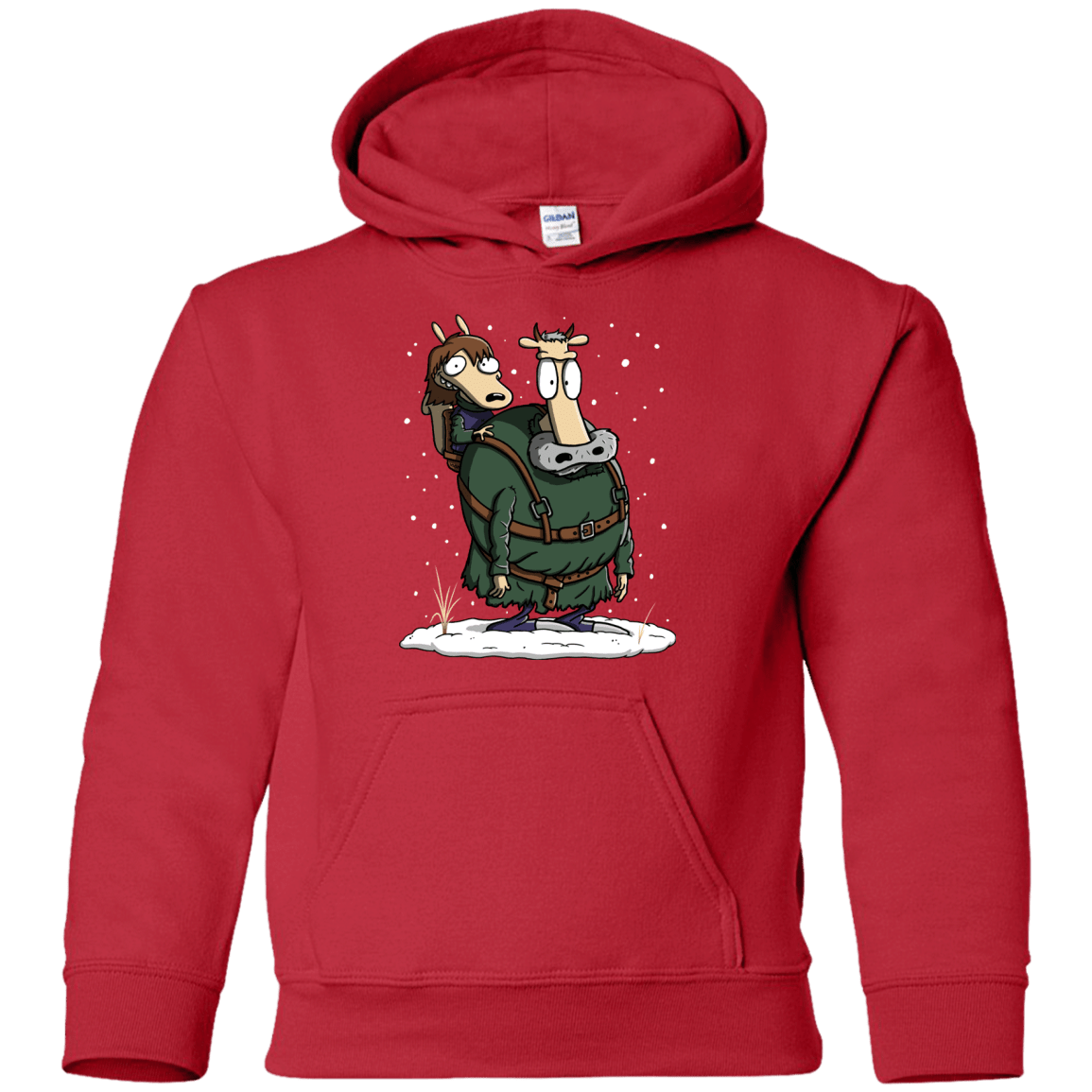 Sweatshirts Red / YS Bran's Modern Life Youth Hoodie