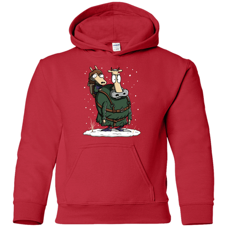 Sweatshirts Red / YS Bran's Modern Life Youth Hoodie