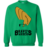 Sweatshirts Irish Green / S Bravos Barbers Crewneck Sweatshirt