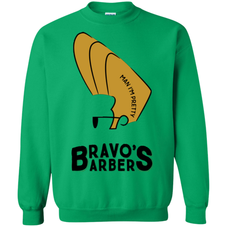 Sweatshirts Irish Green / S Bravos Barbers Crewneck Sweatshirt