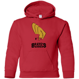 Sweatshirts Red / YS Bravos Barbers Youth Hoodie