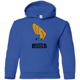 Sweatshirts Royal / YS Bravos Barbers Youth Hoodie