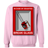 Sweatshirts Light Pink / Small Break Glass Crewneck Sweatshirt