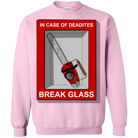 Sweatshirts Light Pink / Small Break Glass Crewneck Sweatshirt