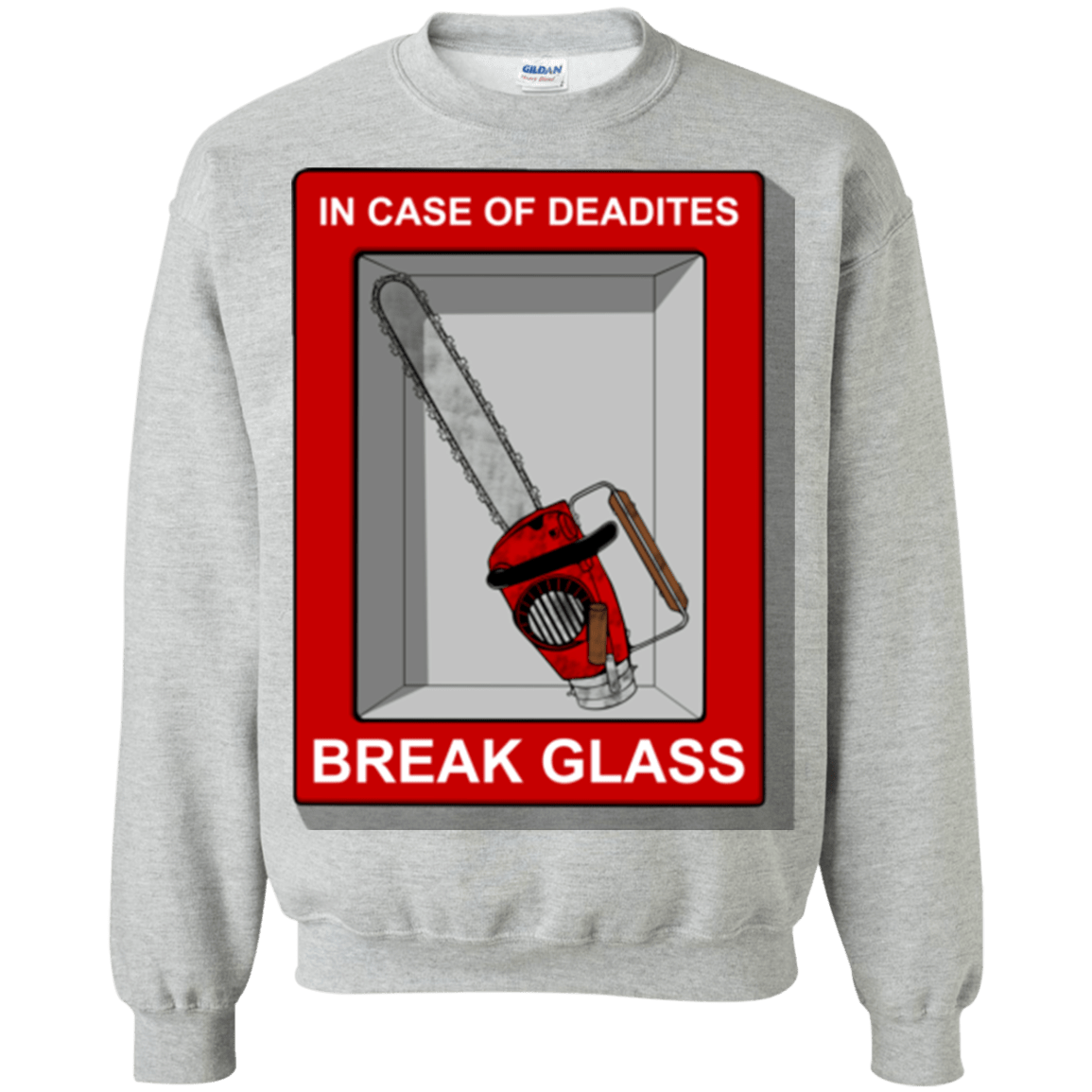 Sweatshirts Sport Grey / Small Break Glass Crewneck Sweatshirt