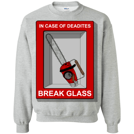 Sweatshirts Sport Grey / Small Break Glass Crewneck Sweatshirt