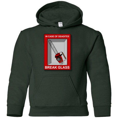 Sweatshirts Forest Green / YS Break Glass Youth Hoodie