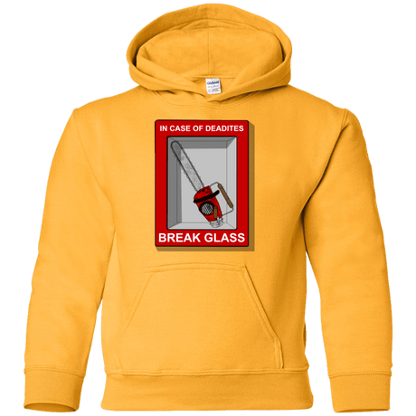 Sweatshirts Gold / YS Break Glass Youth Hoodie