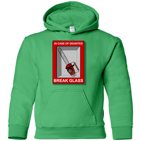 Sweatshirts Irish Green / YS Break Glass Youth Hoodie