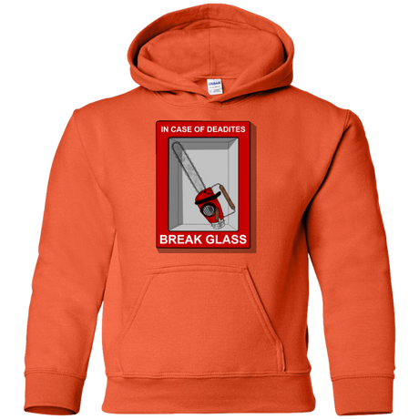 Sweatshirts Orange / YS Break Glass Youth Hoodie