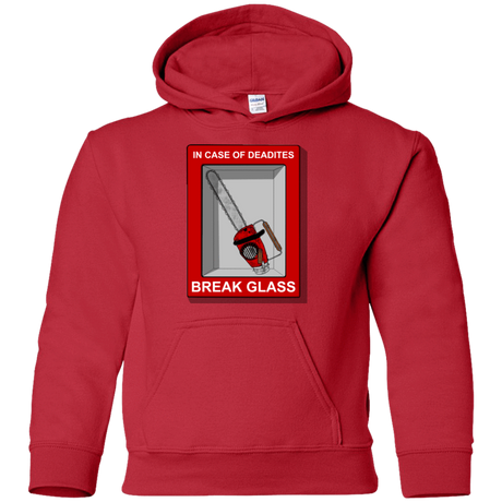 Sweatshirts Red / YS Break Glass Youth Hoodie