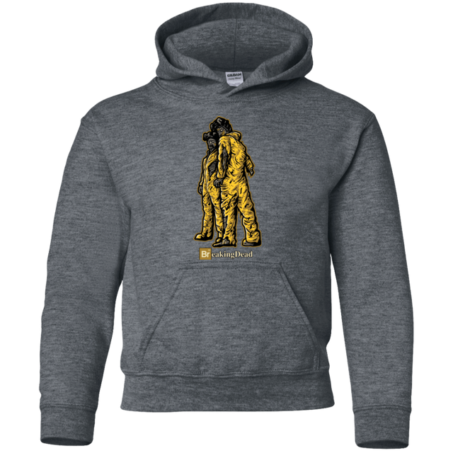 Sweatshirts Dark Heather / YS BREAKING DEAD Youth Hoodie