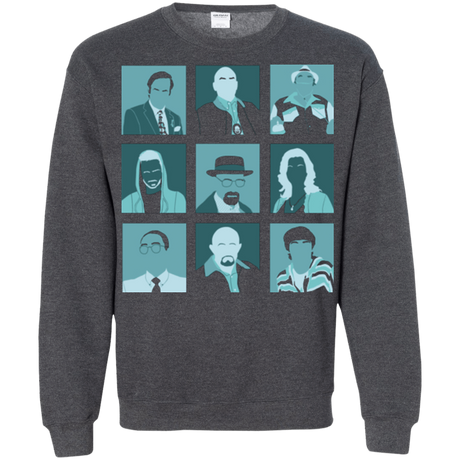 Sweatshirts Dark Heather / Small Breaking Pop Crewneck Sweatshirt