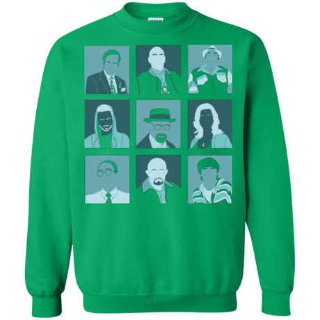 Sweatshirts Irish Green / Small Breaking Pop Crewneck Sweatshirt