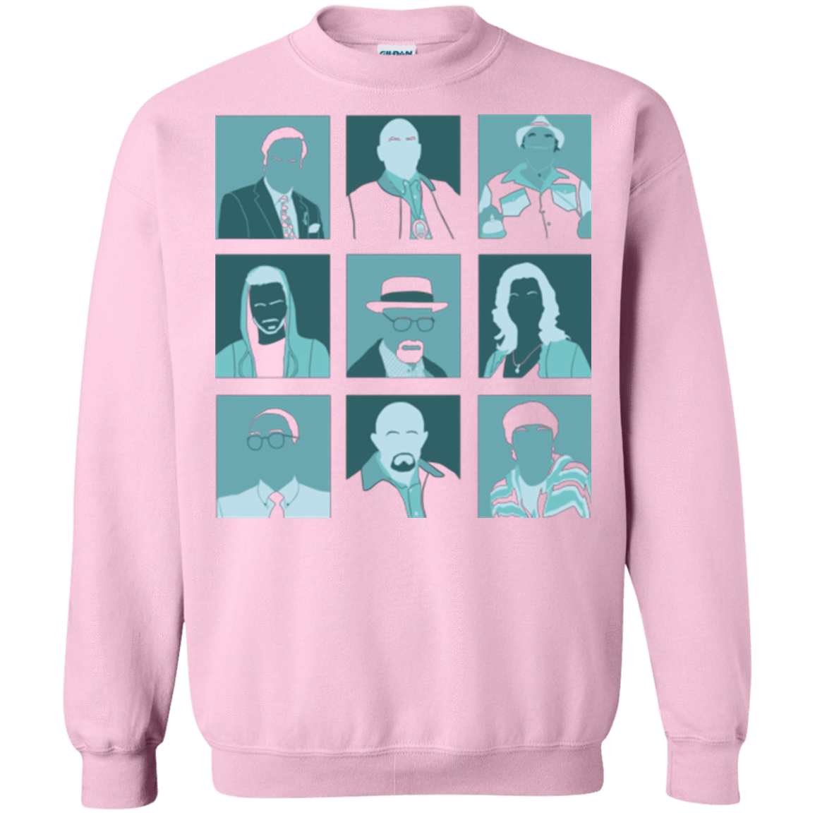 Sweatshirts Light Pink / Small Breaking Pop Crewneck Sweatshirt