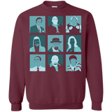 Sweatshirts Maroon / Small Breaking Pop Crewneck Sweatshirt