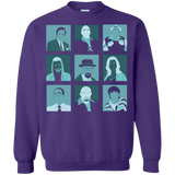 Sweatshirts Purple / Small Breaking Pop Crewneck Sweatshirt