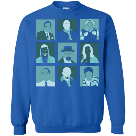 Sweatshirts Royal / Small Breaking Pop Crewneck Sweatshirt