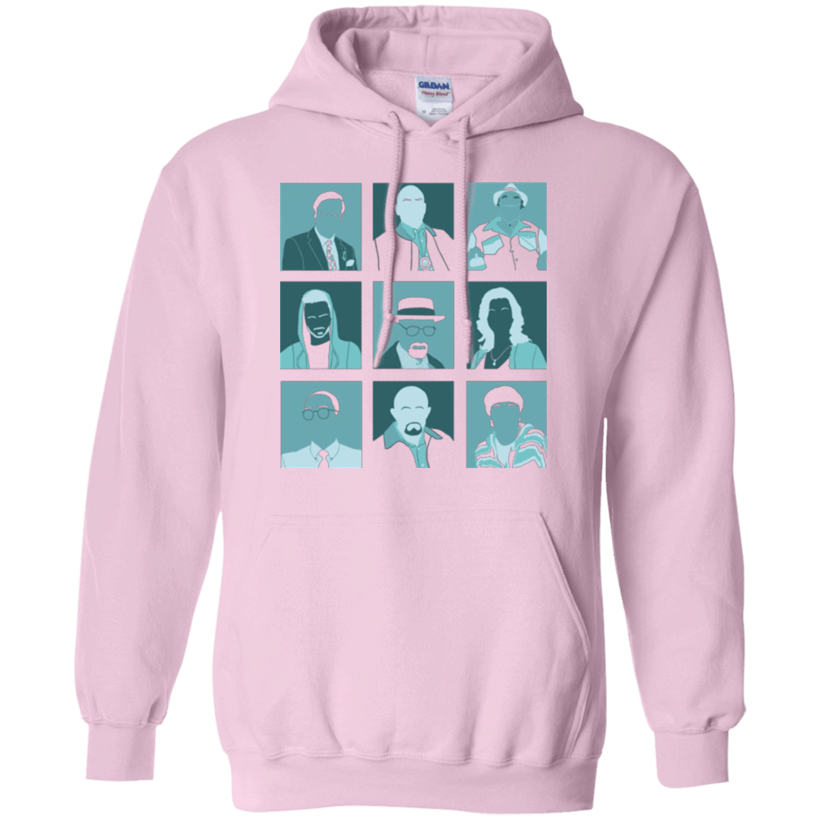 Sweatshirts Light Pink / Small Breaking Pop Pullover Hoodie