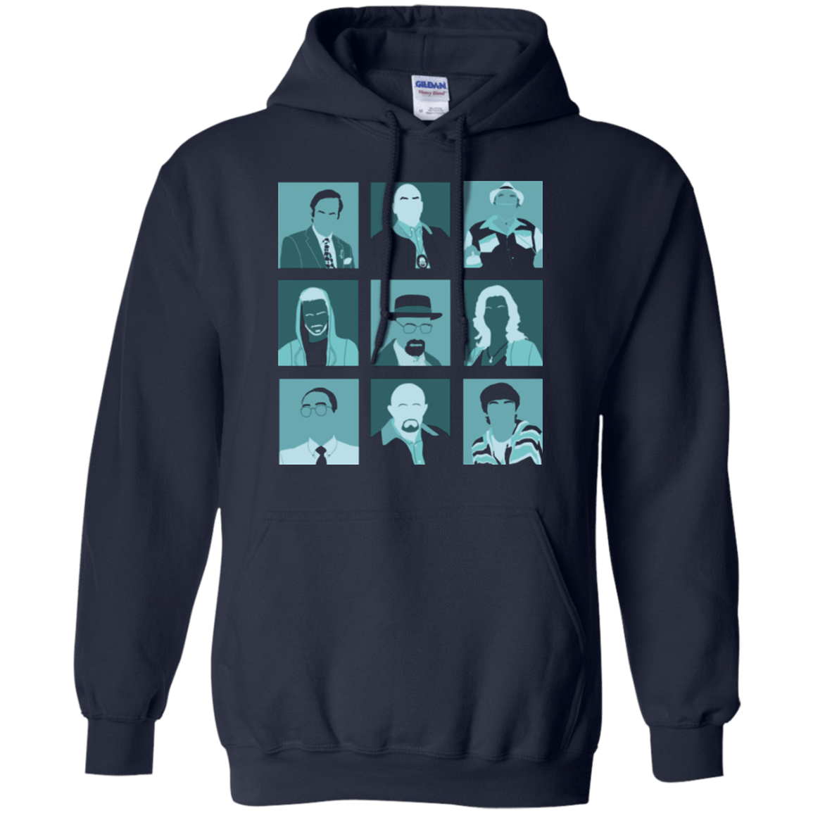 Sweatshirts Navy / Small Breaking Pop Pullover Hoodie