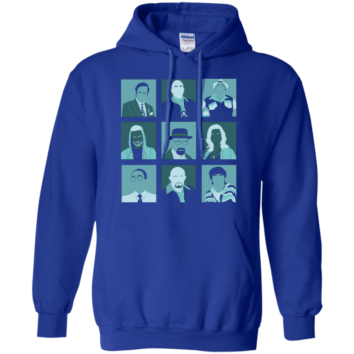 Sweatshirts Royal / Small Breaking Pop Pullover Hoodie