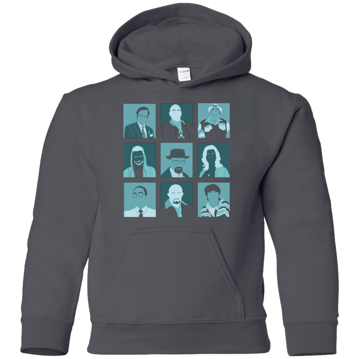 Sweatshirts Charcoal / YS Breaking Pop Youth Hoodie