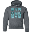 Sweatshirts Dark Heather / YS Breaking Pop Youth Hoodie