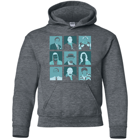 Sweatshirts Dark Heather / YS Breaking Pop Youth Hoodie
