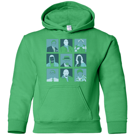 Sweatshirts Irish Green / YS Breaking Pop Youth Hoodie