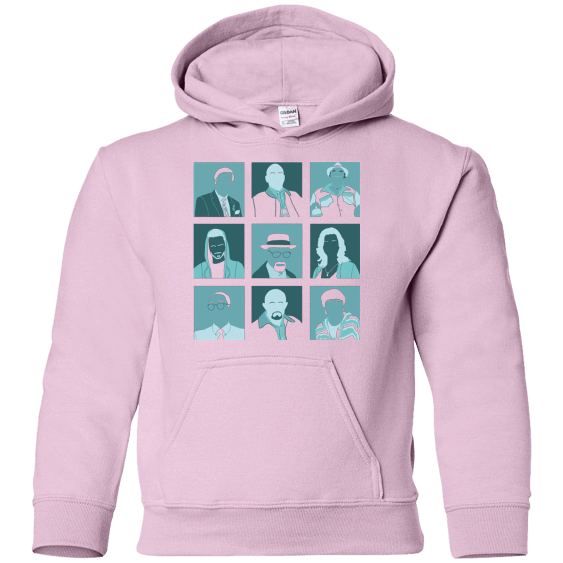 Sweatshirts Light Pink / YS Breaking Pop Youth Hoodie