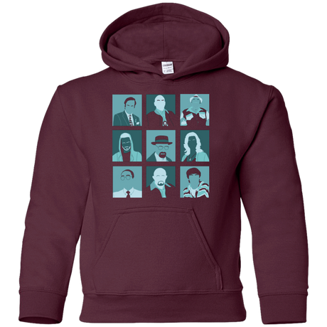 Sweatshirts Maroon / YS Breaking Pop Youth Hoodie