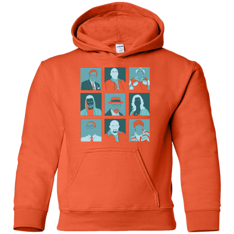 Sweatshirts Orange / YS Breaking Pop Youth Hoodie
