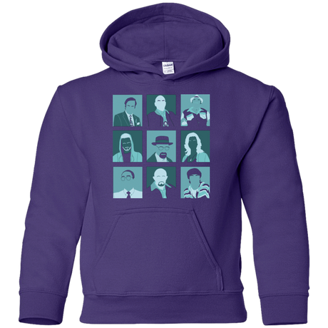 Sweatshirts Purple / YS Breaking Pop Youth Hoodie