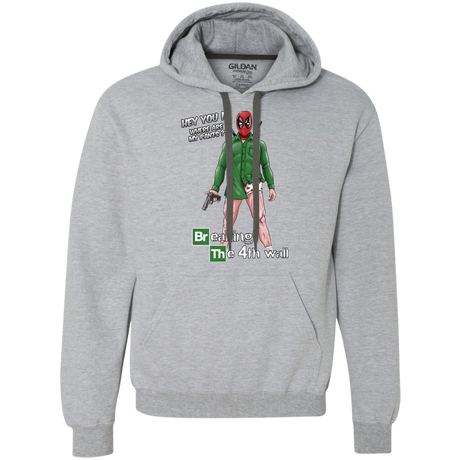 Sweatshirts Sport Grey / Small Breaking the 4th Wall Premium Fleece Hoodie