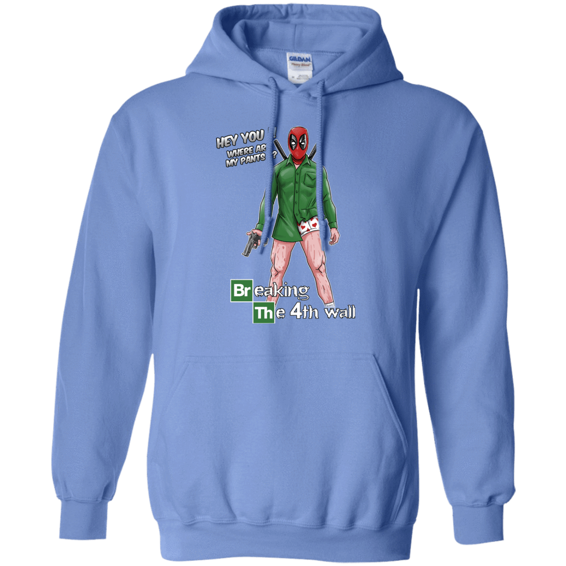 Sweatshirts Carolina Blue / Small Breaking the 4th Wall Pullover Hoodie