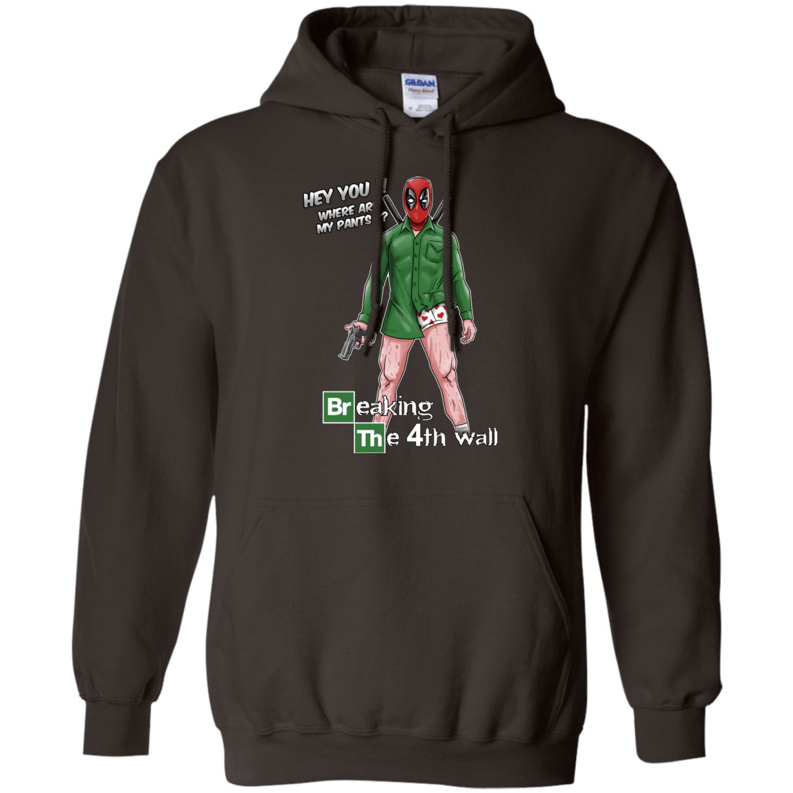 Sweatshirts Dark Chocolate / Small Breaking the 4th Wall Pullover Hoodie