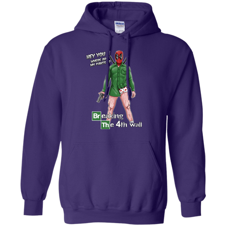 Sweatshirts Purple / Small Breaking the 4th Wall Pullover Hoodie