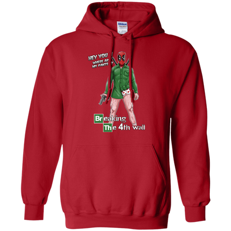 Sweatshirts Red / Small Breaking the 4th Wall Pullover Hoodie