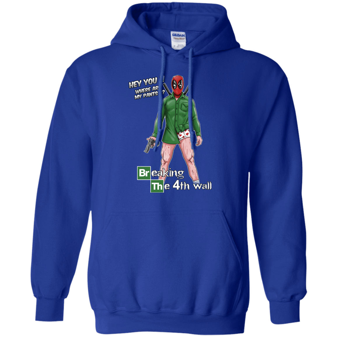 Sweatshirts Royal / Small Breaking the 4th Wall Pullover Hoodie