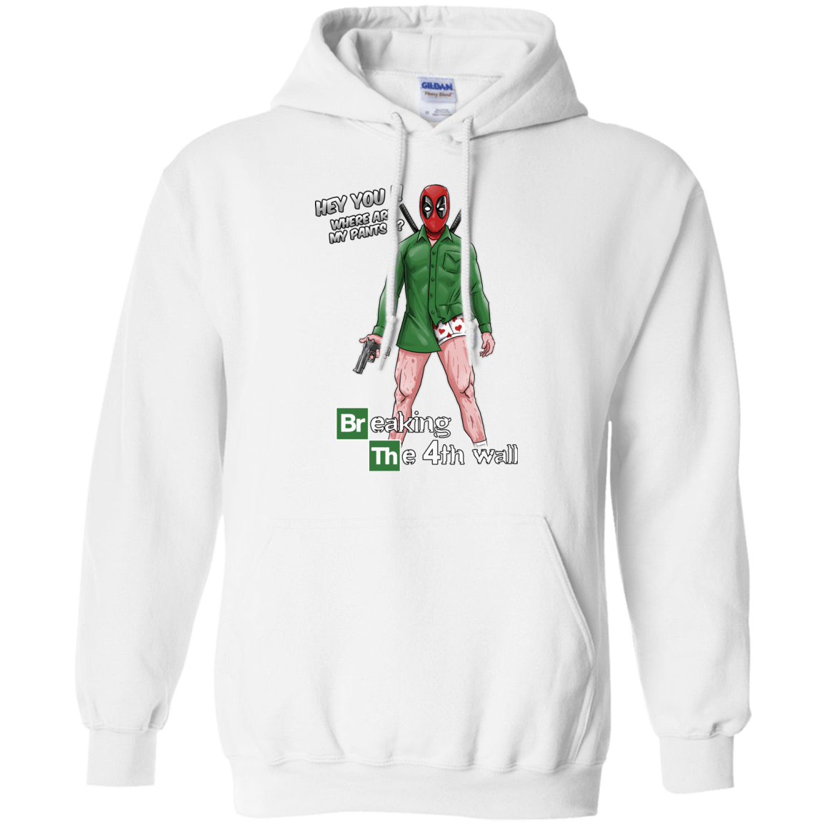 Sweatshirts White / Small Breaking the 4th Wall Pullover Hoodie