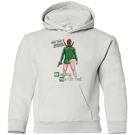 Sweatshirts White / YS Breaking the 4th Wall Youth Hoodie