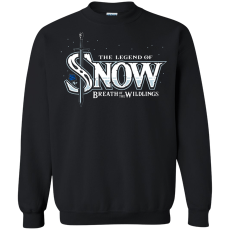 Sweatshirts Black / Small Breath of the Wildlings Crewneck Sweatshirt