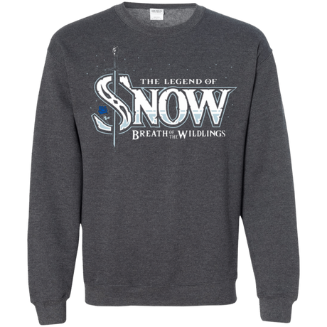 Sweatshirts Dark Heather / Small Breath of the Wildlings Crewneck Sweatshirt