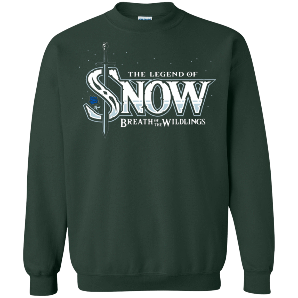 Sweatshirts Forest Green / Small Breath of the Wildlings Crewneck Sweatshirt