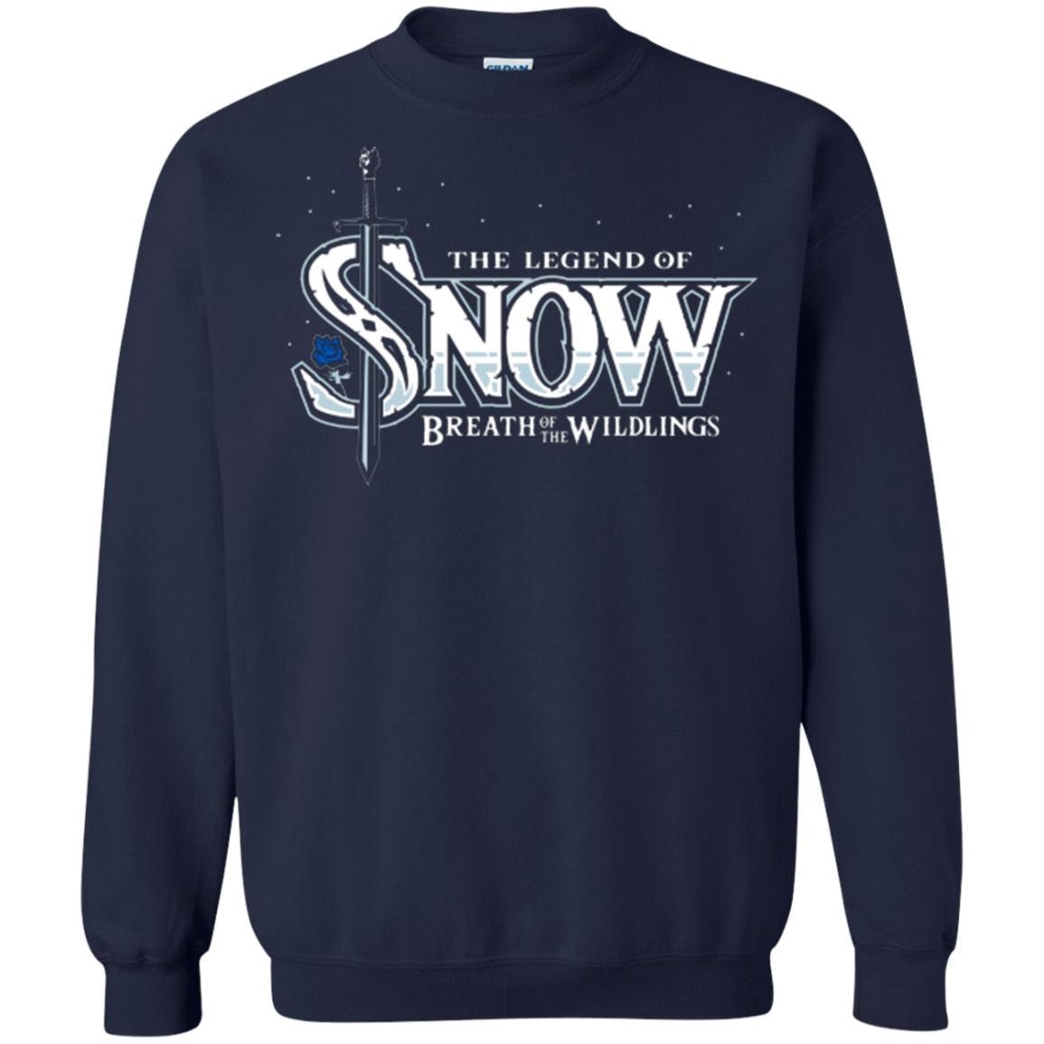 Sweatshirts Navy / Small Breath of the Wildlings Crewneck Sweatshirt