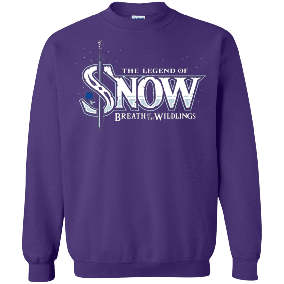 Sweatshirts Purple / Small Breath of the Wildlings Crewneck Sweatshirt