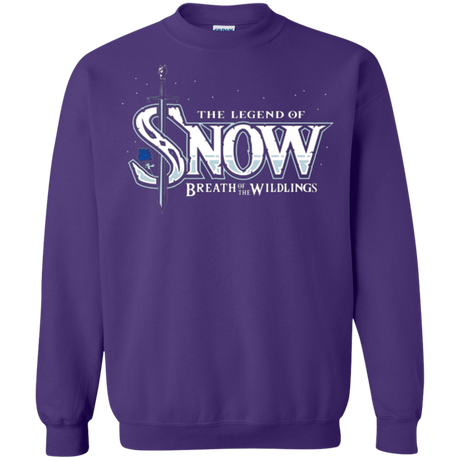 Sweatshirts Purple / Small Breath of the Wildlings Crewneck Sweatshirt