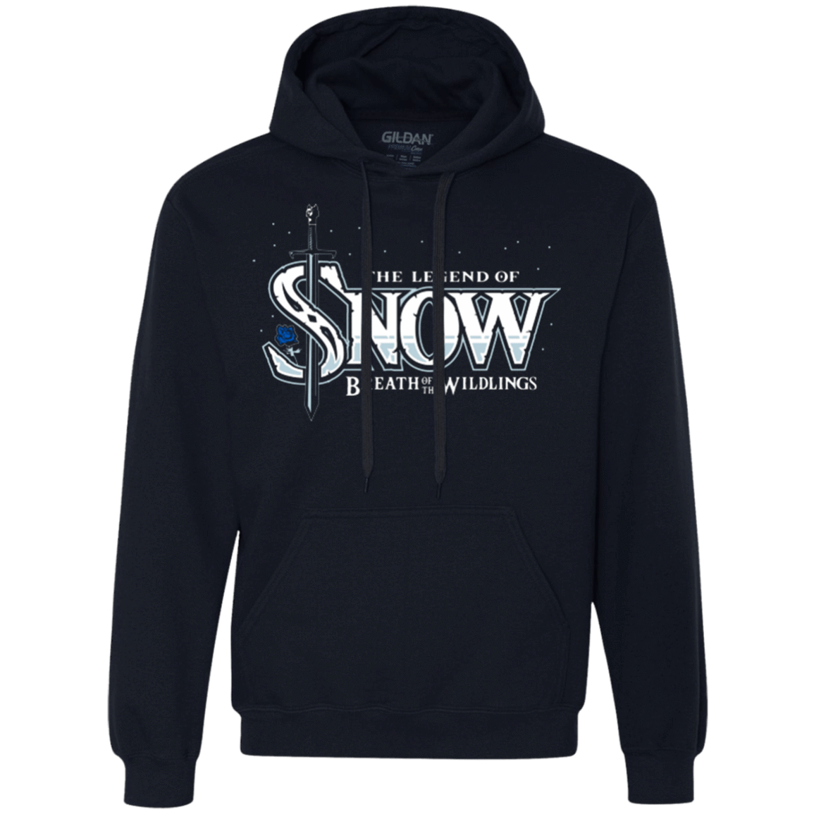 Sweatshirts Navy / Small Breath of the Wildlings Premium Fleece Hoodie