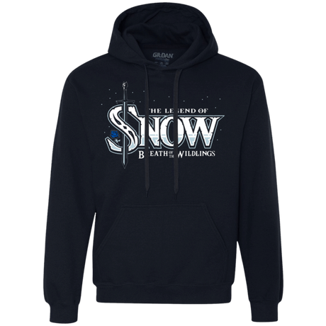 Sweatshirts Navy / Small Breath of the Wildlings Premium Fleece Hoodie