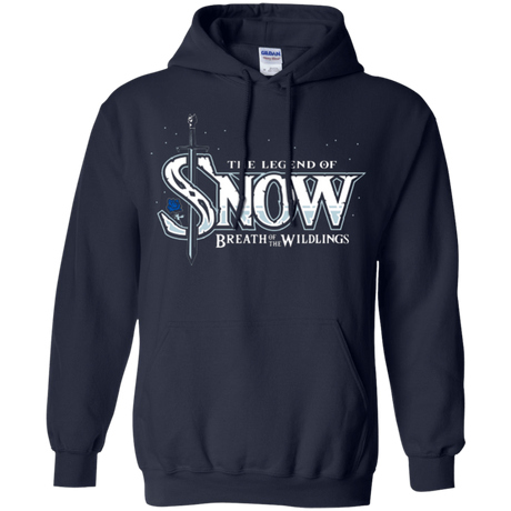 Sweatshirts Navy / Small Breath of the Wildlings Pullover Hoodie